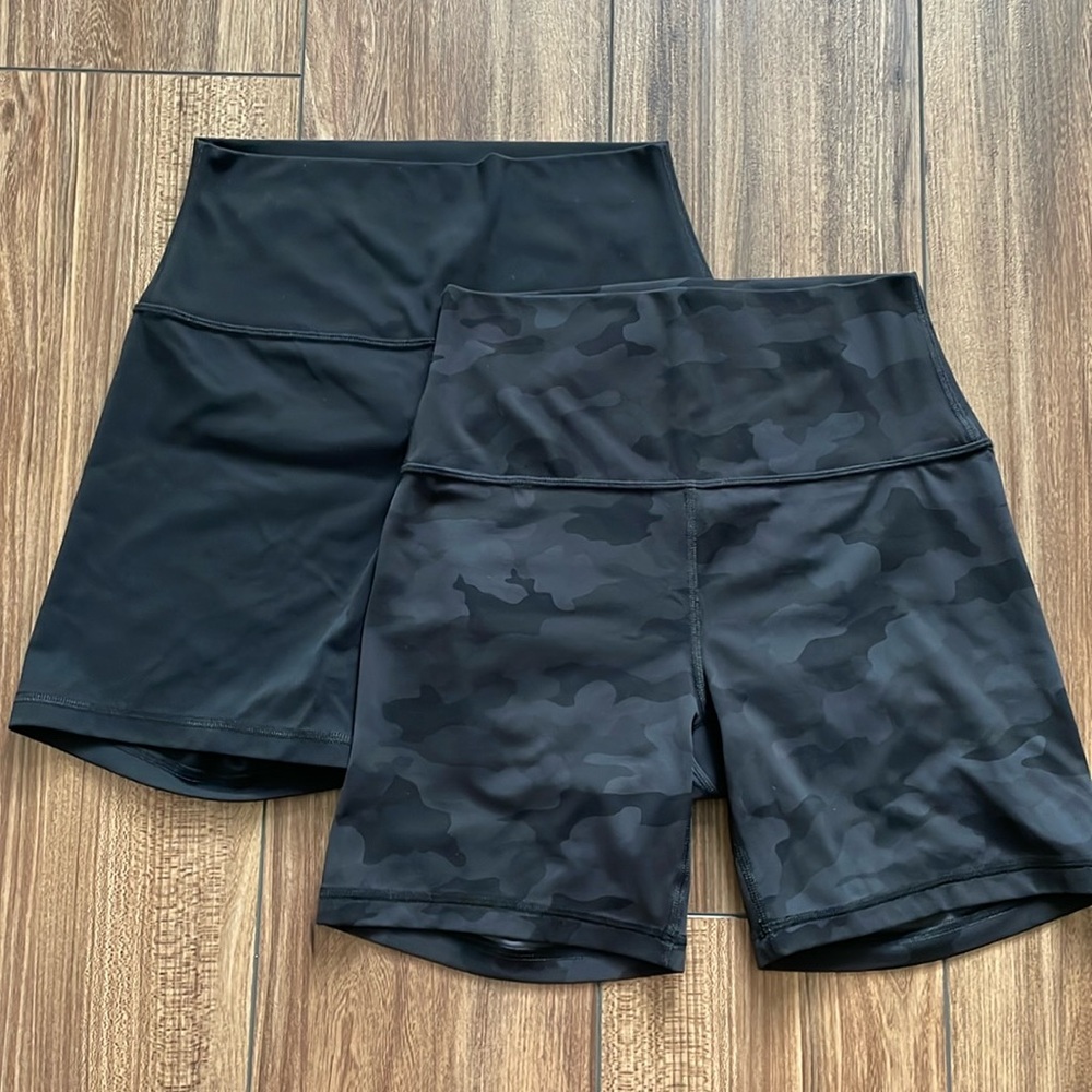 CRZ YOGA Womens ButterLuxe Biker Shorts 6 Inches - High Waisted